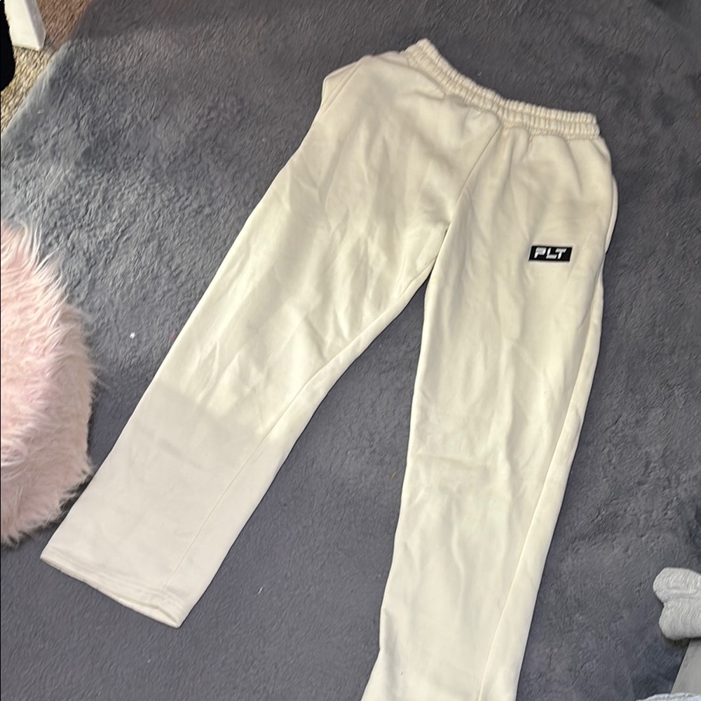 PLT Cream Sweatpants
